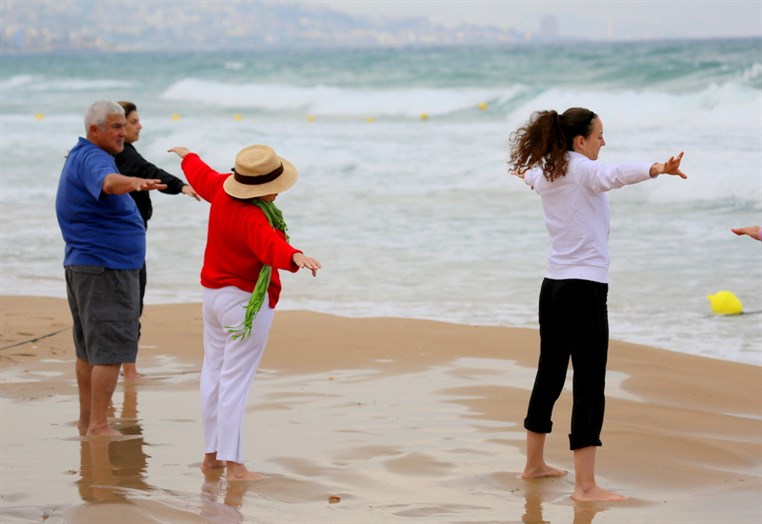 Edde Sands Walk on the Beach